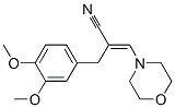 3-morpholino-2-veratrylacrylonitrile