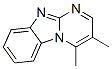 Pyrimido[1,2-a]benzimidazole, 3,4-dimethyl- (9CI) Struktur