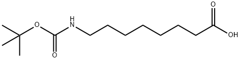 BOC-8-AMINOCAPRYLIC ACID Struktur