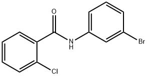 N-(3-bromophenyl)-2-chlorobenzamide Struktur