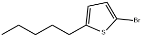 5-bromo-2-n-pentylthiophene Struktur