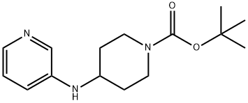 1-BOC-4-(PYRIDIN-3-YLAMINO)PIPERIDINE Struktur