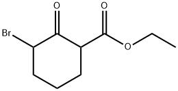 ethyl 3-bromo-2-oxocyclohexanecarboxylate Structure