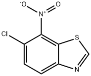 Benzothiazole, 6-chloro-7-nitro- (8CI) Struktur