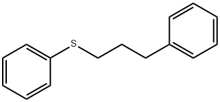 PHENYL 3-PHENYLPROPYL SULPHIDE Struktur