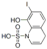 8-hydroxy-7-iodoquinolinesulphonic acid Struktur