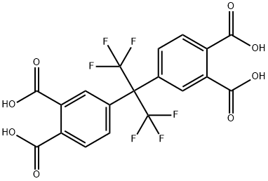 4,4'-(HEXAFLUOROISOPROPYLIDENE)DIPHTHALIC ACID Struktur