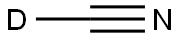 Hydrocyanic acid-d Struktur