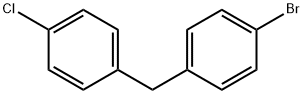 1-(4-Bromobenzyl)-4-chlorobenzene Struktur