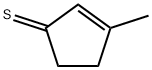 3-Methyl-2-cyclopentene-1-thione Struktur