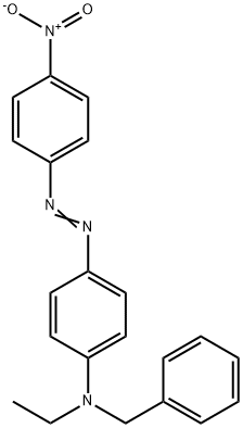 N-芐基-N-乙基-4-((4-硝基苯基)二氮烯基)苯胺, 3025-78-3, 結(jié)構(gòu)式