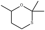 2,2,6-Trimethyl-1,3-oxathiane Struktur