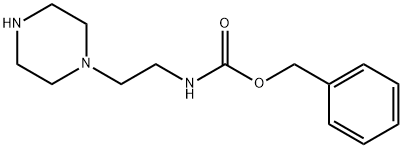 (2-PIPERAZIN-1-YL-ETHYL)CARBAMIC ACID BENZYL ESTER Struktur