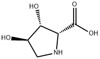 D-Proline, 3,4-dihydroxy-, (3R,4R)- (9CI) Struktur