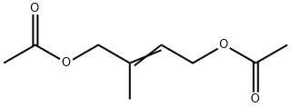 2-methyl-2-butene-1,4-diyl diacetate         Struktur