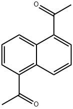 1-(5-acetylnaphthalen-1-yl)ethanone Struktur