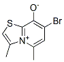 7-Bromo-3,5-dimethylthiazolo[3,2-a]pyridinium-8-olate Struktur