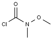 N-METHOXY-N-METHYLCARBAMOYL CHLORIDE Struktur