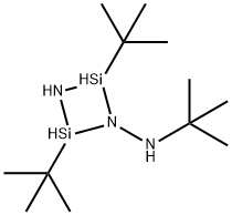 1,3-DI-TERT-BUTYL-2-(TERT-BUTYLAMINO)-1, Struktur