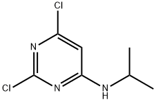 2,6-DICHLORO-N-ISOPROPYL-4-PYRIMIDINAMINE Struktur