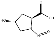 N-Nitroso-L-hydroxyproline Struktur