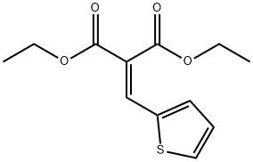 DIETHYL 2-(2-THIENYLMETHYLIDENE)MALONATE Struktur