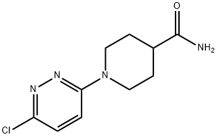 1-(6-Chloro-3-pyridazinyl)-4-piperidinecarboxamide