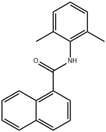 N-(2,6-dimethylphenyl)-1-naphthamide Struktur