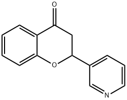 2-(PYRIDIN-3-YL)CHROMAN-4-ONE Struktur