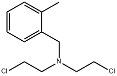 N,N-Bis(2-chloroethyl)-o-methylbenzylamine Struktur