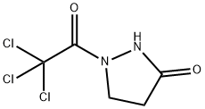 3-Pyrazolidinone, 1-(trichloroacetyl)- (9CI) Struktur