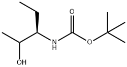 Carbamic acid, [(1R)-1-ethyl-2-hydroxypropyl]-, 1,1-dimethylethyl ester (9CI) Struktur