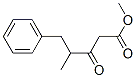 5-Phenyl-4-methyl-3-oxovaleric acid methyl ester Struktur