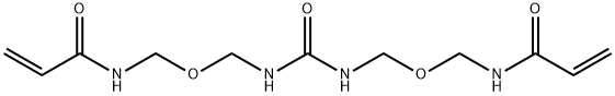 N,N'-(5-oxo-2,8-dioxa-4,6-diazanonane-1,9-diyl)bis-2-Propenamide Struktur