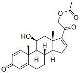 11β,21-Dihydroxypregna-1,4,16-trien-3,20-dion-21-acetat