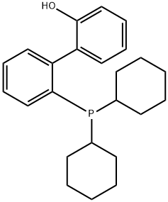 2-(DICYCLOHEXYLPHOSPHINO)-2'-HYDROXYBIPHENYL Struktur