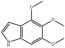 4,5,6-TRIMETHOXYINDOLE Struktur