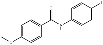 N-(4-IODOPHENYL)-4-METHOXYBENZAMIDE Struktur