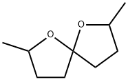 2,7-Dimethyl-1,6-dioxaspiro[4.4]nonane Struktur