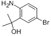 2-(2-AMINO-5-BROMOPHENYL)PROPAN-2-OL Struktur