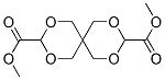 dimethyl 2,4,8,10-tetraoxaspiro[5.5]undecane-3,9-dicarboxylate Struktur