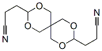 3,9-Bis(2-cyanoethyl)-2,4,8,10-tetraoxaspiro[5.5]undecane Struktur