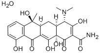 TETRACYCLINE HYDRATE  99 Struktur