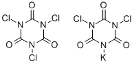 Penta-s-triazinetrione Struktur