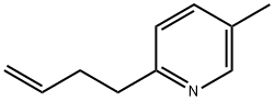 Pyridine, 2-(3-butenyl)-5-methyl- (9CI) Struktur