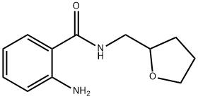 2-AMINO-N-(TETRAHYDRO-FURAN-2-YLMETHYL)-BENZAMIDE Struktur