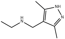 1H-Pyrazole-4-methanamine,  N-ethyl-3,5-dimethyl- Struktur