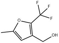 [5-METHYL-2-(TRIFLUOROMETHYL)-3-FURYL]METHANOL Struktur