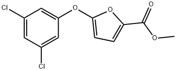 METHYL 5-(3,5-DICHLOROPHENOXY)-2-FUROATE Struktur