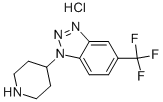 1-PIPERIDIN-4-YL-5-(TRIFLUOROMETHYL)-1H-1,2,3-BENZOTRIAZOLE HYDROCHLORIDE price.